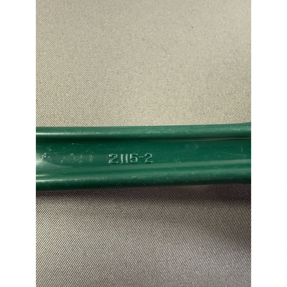 Vintage Ultratemp Green Slotted Spoon Heat Resistant Nylon Kitchen Utensil